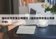 潍坊软件开发公司排行（潍坊软件开发公司排行榜）